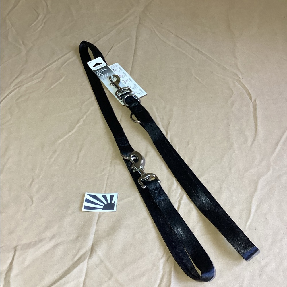 Good2Go Multifunction Training Lead for Dogs Black (6 ft)